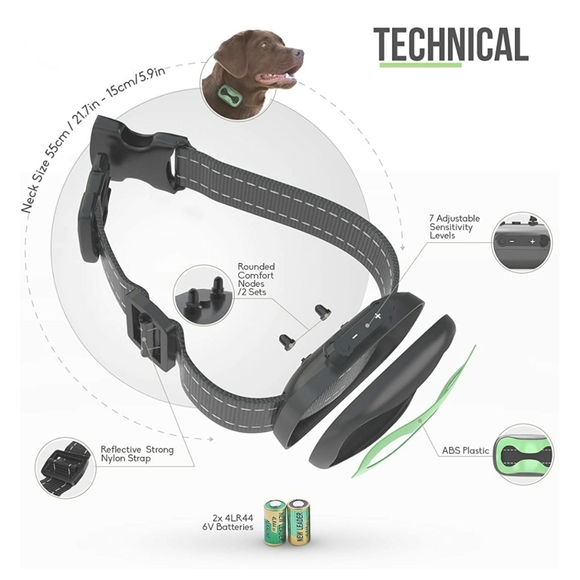 PetLab anti-bark training collar - Picture 6 of 7